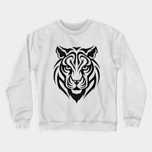 Tiger Animal Freedom World Wildlife Wonder Vector Graphic Crewneck Sweatshirt